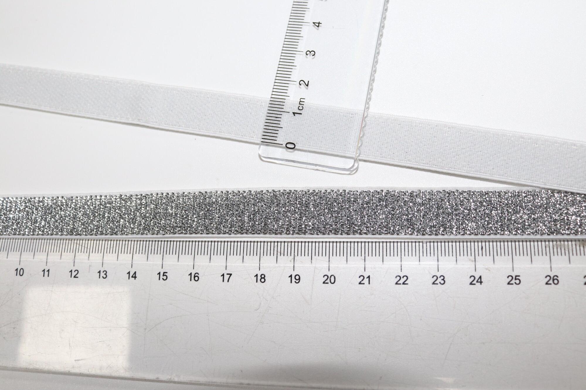 Lurex bra strap elastic