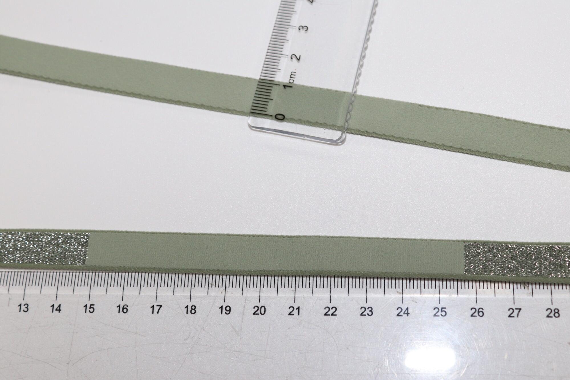 Lurex bra strap elastic